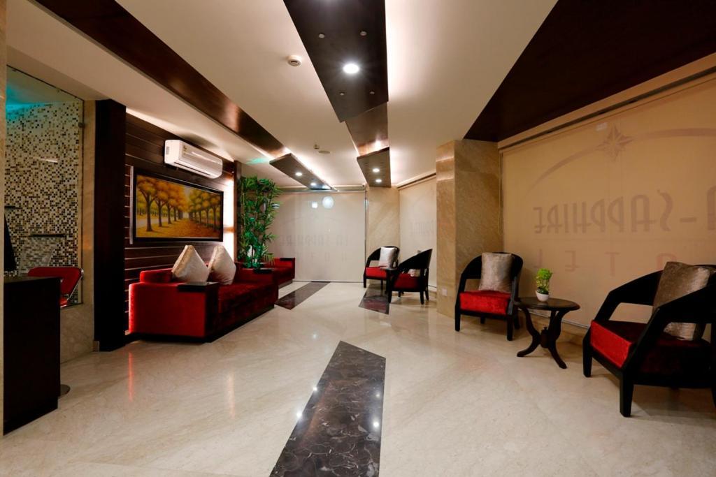 Airport La Sapphire Hotel & Restaurant New Delhi Luaran gambar
